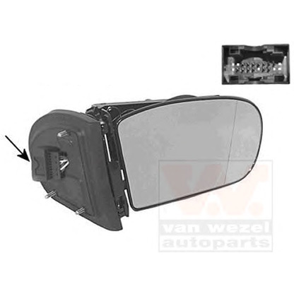 Foto Retrovisor exterior VAN WEZEL 3032820