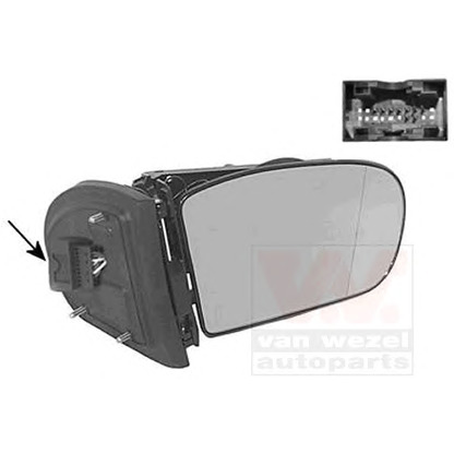 Foto Retrovisor exterior VAN WEZEL 3032828