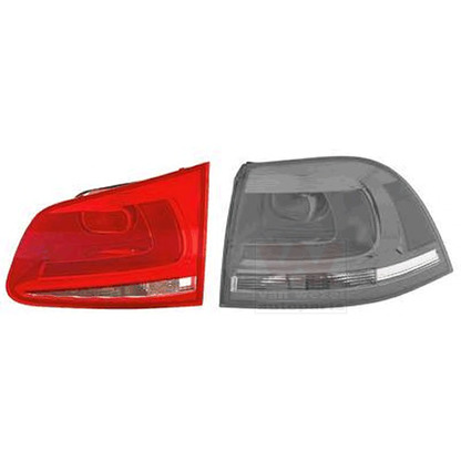 Photo Combination Rearlight VAN WEZEL 5848934