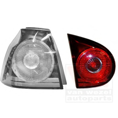 Photo Combination Rearlight VAN WEZEL 5893927