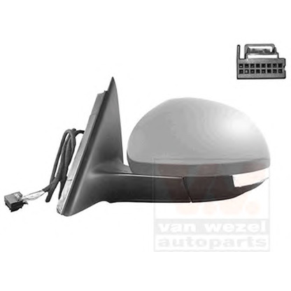 Foto Retrovisor exterior VAN WEZEL 7606807