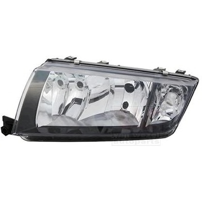 Photo Headlight VAN WEZEL 7625963