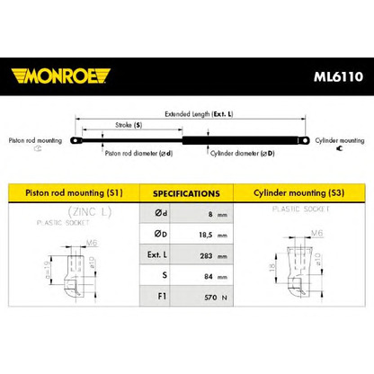 Foto  MONROE ML6110