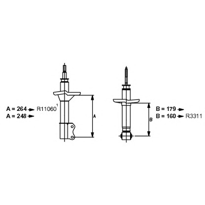 Photo Shock Absorber MONROE R3310