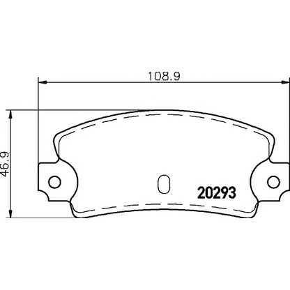 Photo Brake Pad Set, disc brake TEXTAR 2029301