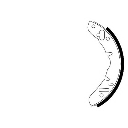 Photo Brake Shoe Set TEXTAR 91005600