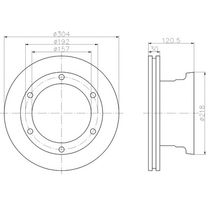 Photo Brake Disc TEXTAR 93087500