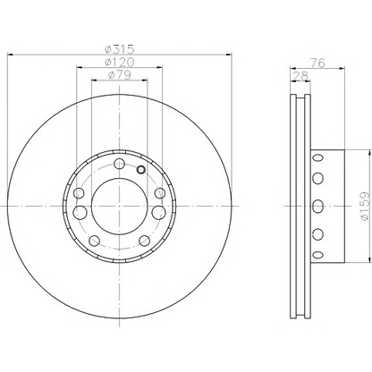 Photo Brake Disc TEXTAR 92070900