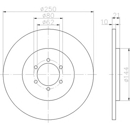 Photo Brake Disc TEXTAR 92013600