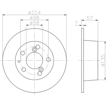 Photo Brake Disc TEXTAR 92014300