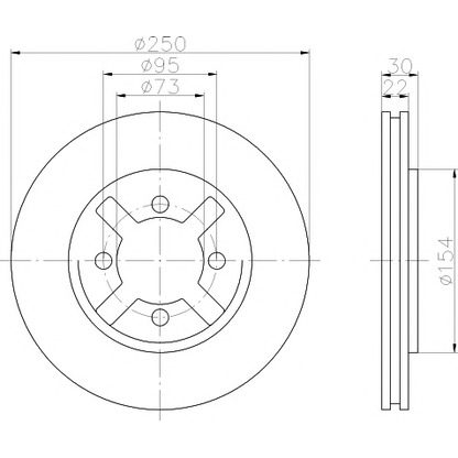 Photo Brake Disc TEXTAR 92094500