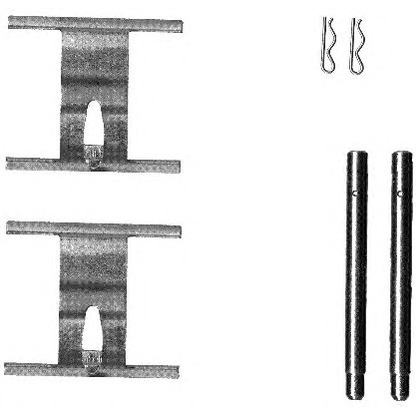 Photo Accessory Kit, disc brake pads TEXTAR 82076600