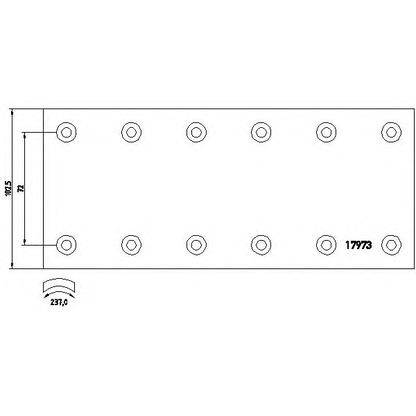 Photo Brake Lining Kit, drum brake TEXTAR 1735004