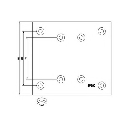 Photo Brake Lining Kit, drum brake TEXTAR 1957901