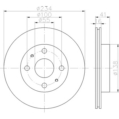 Photo Brake Disc TEXTAR 92129103