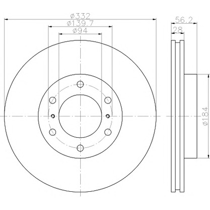 Photo Brake Disc TEXTAR 92167203