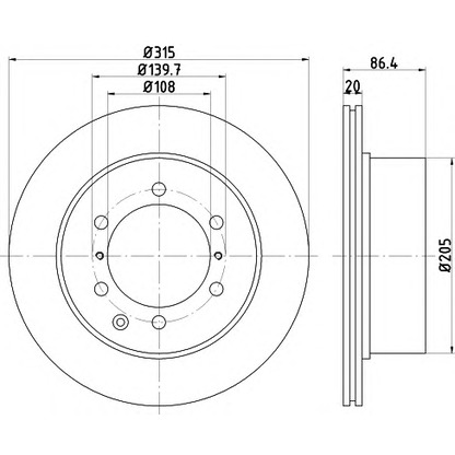 Photo Brake Disc TEXTAR 92146700