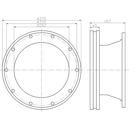 Photo Brake Disc TEXTAR 93192500