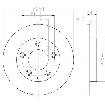 Photo Brake Disc TEXTAR 92169300