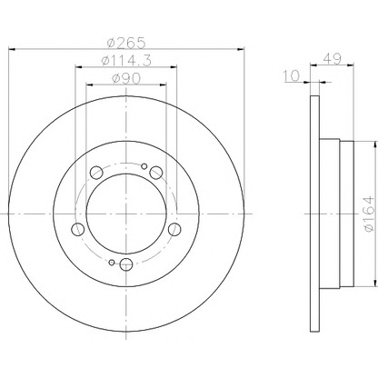 Photo Brake Disc TEXTAR 92063100