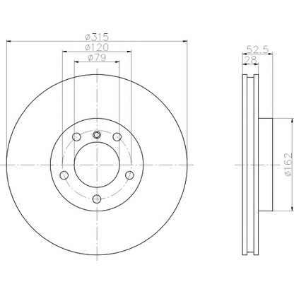 Photo Brake Disc TEXTAR 92071203