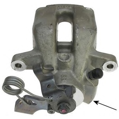 Photo Brake Caliper TEXTAR 38129500