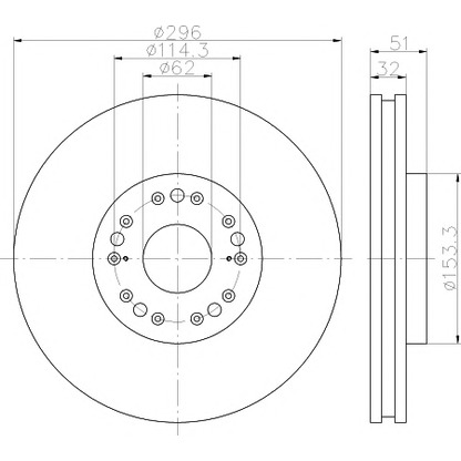 Photo Brake Disc TEXTAR 92237503