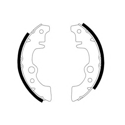 Photo Brake Shoe Set TEXTAR 91049800