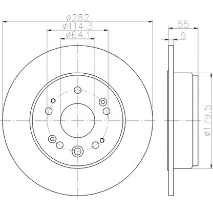 Photo Brake Disc TEXTAR 92260103