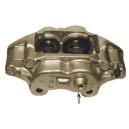 Photo Brake Caliper TEXTAR 38186300