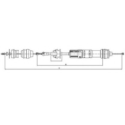 Photo Clutch Cable TEXTAR 58011400