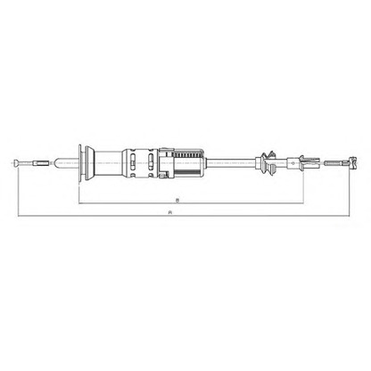 Photo Clutch Cable TEXTAR 58002100