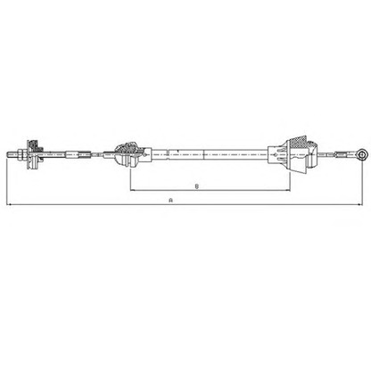 Photo Clutch Cable TEXTAR 58014400