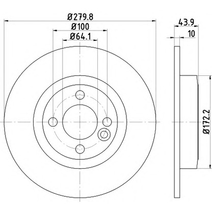 Photo Brake Disc TEXTAR 92234005