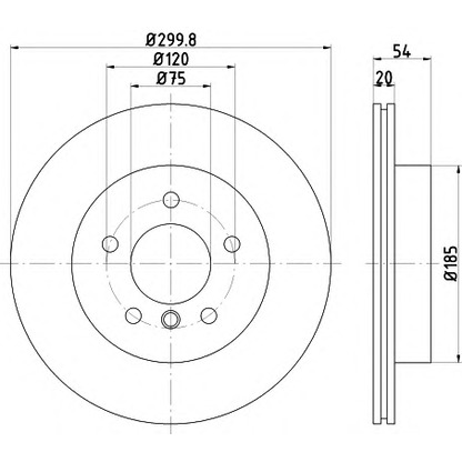 Photo Brake Disc TEXTAR 92196605