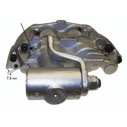 Photo Brake Caliper TEXTAR 38238600