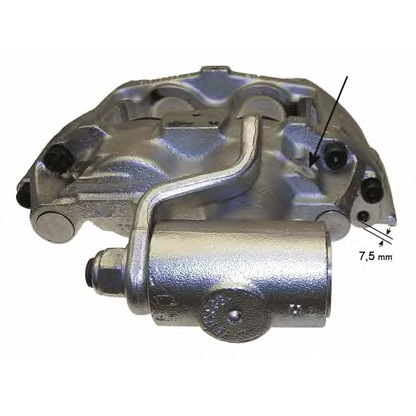 Photo Brake Caliper TEXTAR 38238700