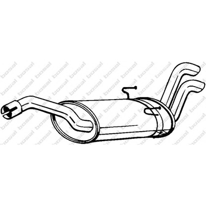 Foto Silenciador posterior BOSAL 135063