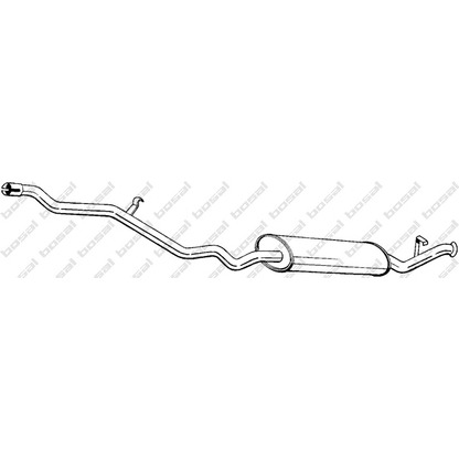 Foto Endschalldämpfer BOSAL 290141