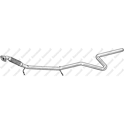 Photo Exhaust Pipe BOSAL 953171