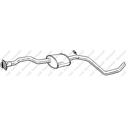 Photo Middle Silencer BOSAL 284809