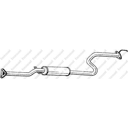 Zdjęcie Tłumik srodkowy BOSAL 285721