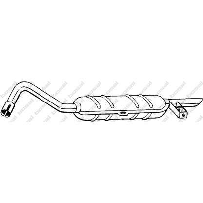 Фото Глушитель выхлопных газов конечный BOSAL 148751