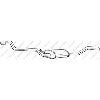 Фото Средний глушитель выхлопных газов BOSAL 285067