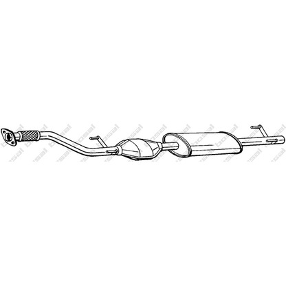 Photo Catalytic Converter BOSAL 098490