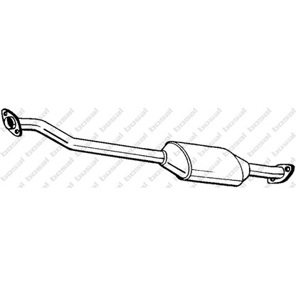 Photo Catalytic Converter; Catalytic Converter BOSAL 098632