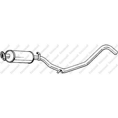 Фото Средний глушитель выхлопных газов BOSAL 281201