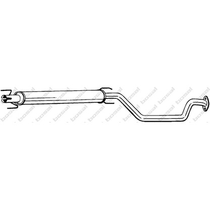 Zdjęcie Tłumik srodkowy BOSAL 285117