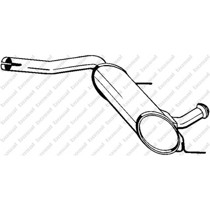 Фото Средний глушитель выхлопных газов BOSAL 200729