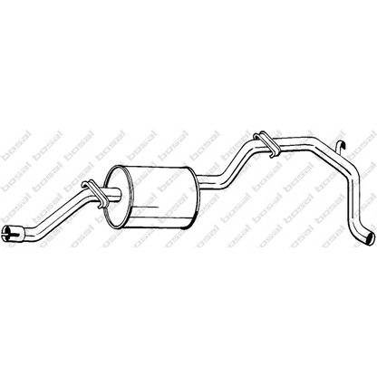 Foto Endschalldämpfer BOSAL 285413